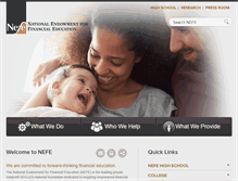 Tablet Screenshot of nefe.org